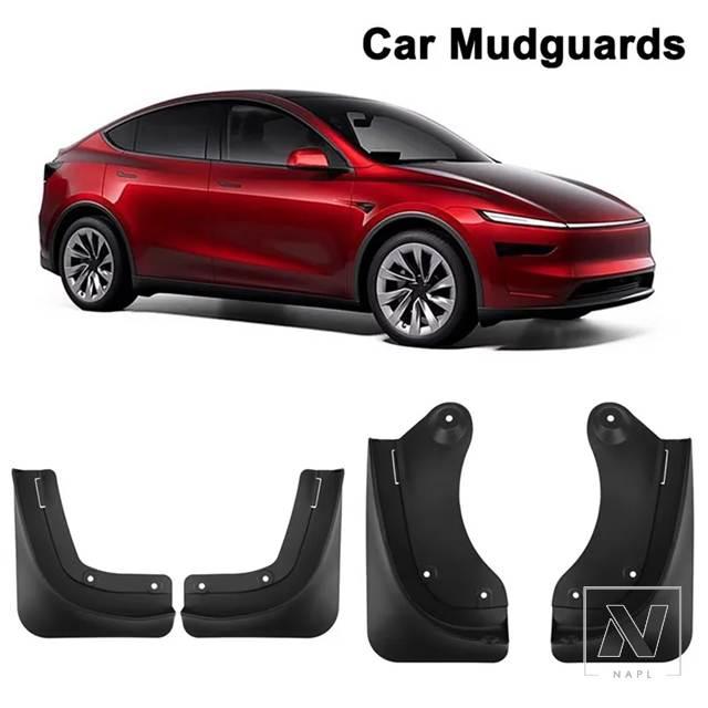 並行輸入品 TESLA MODEL Y JUNIPER 2025 フロントリアマッドフラップ
