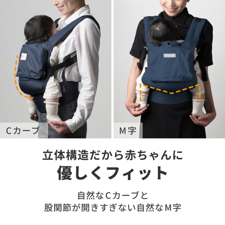 napnap ナップナップ COMPACT 日本メーカー 抱っこ紐 コンパクト おんぶ 簡単 持ち運び 旅行 メーカー直営店 抱っこひも だっこひもの画像
