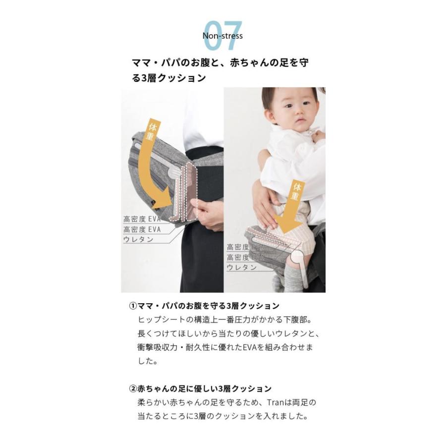 おすすめ ナップナップ napnap ヒップシート Tran トラン 台座単品