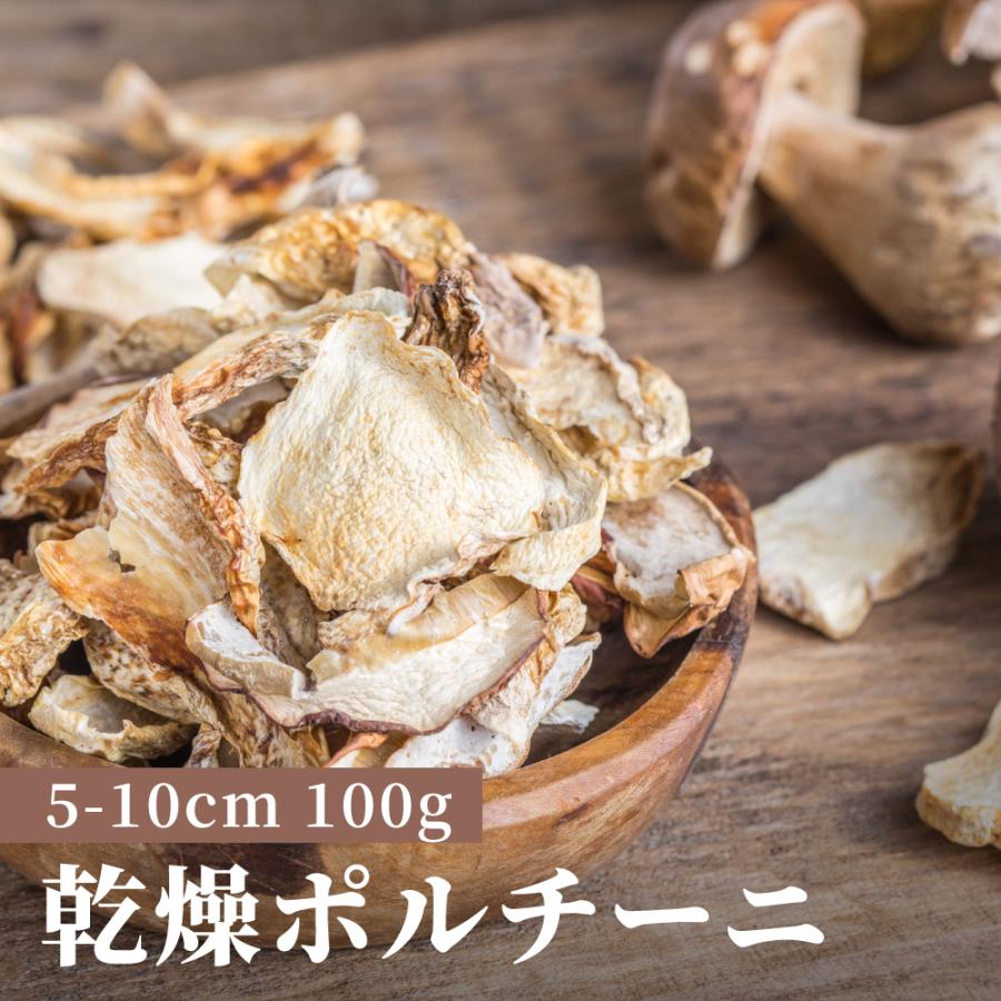 乾燥ポルチーニ スライス 100g 5-10cmサイズ 天然 きのこ ドライ