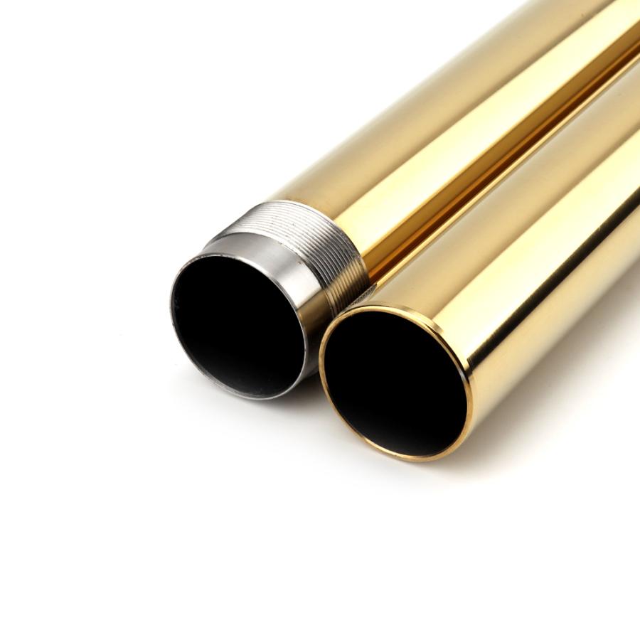 XG202 極上メッキ Ninja ZX-7RR ZX750N ZX750 43MM 純正品番4013-1424