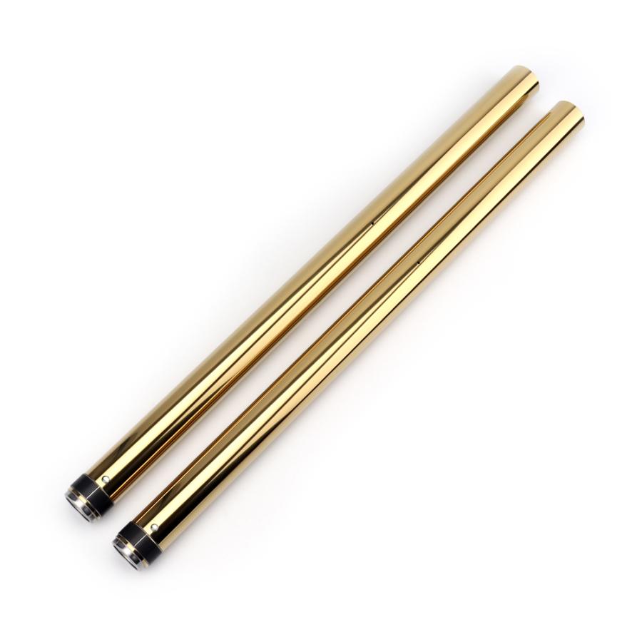 GS50 インナーチューブ 新品未使用2本セット XG446 極上メッキKR250 KA250A1 KR250A2 35MM 純正品番44013-1222に
