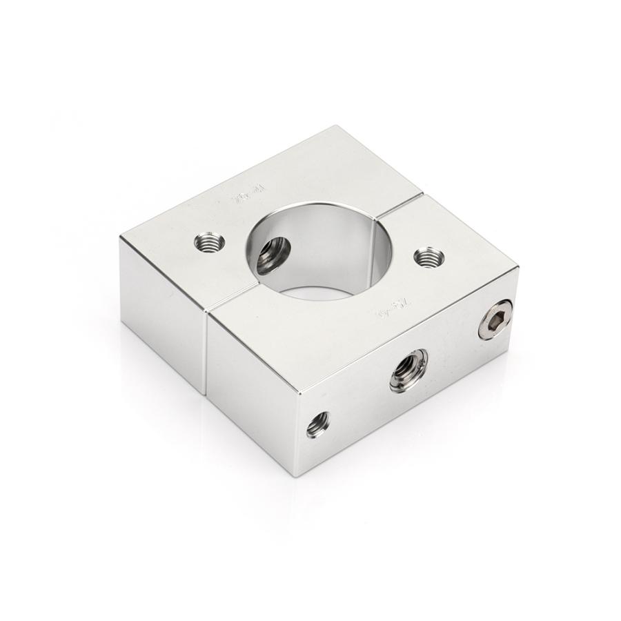 フランセット ZQ43B 43mm パイプクランプセット フロントフォーク クランプ