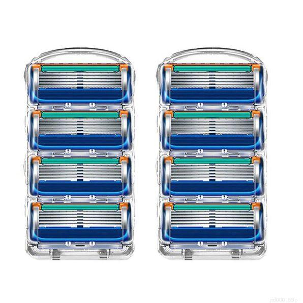 ジレット フュージョン 5 替刃 8個set Gillette Fusion 互換品 5枚歯