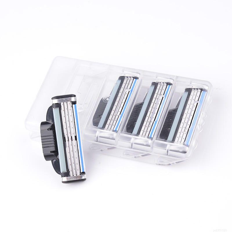 ジレット、替刃、3個セット！ ジレット互換 マッハシン3 替刃 12個set Gillette Machsyn3 3枚