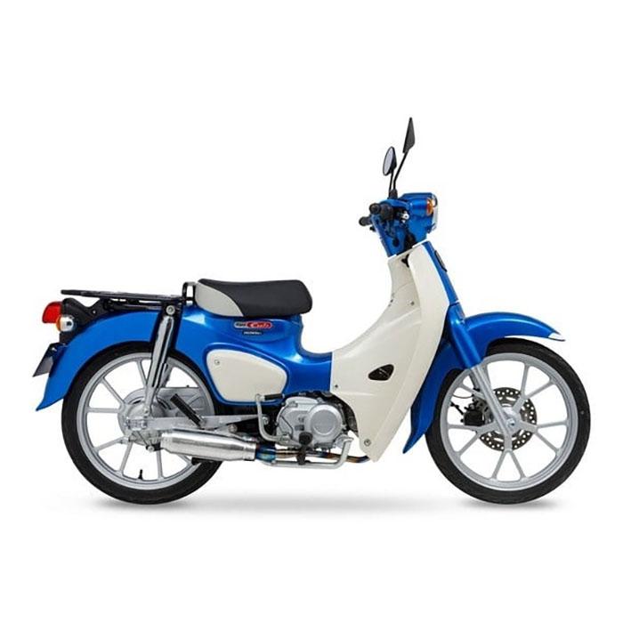 MORIWAKI ENGINEERING モリワキエンジニアリング フルエキゾーストマフラー SHORT MONSTER HG-Ti 22- SUPER CUB 110/CROSS CUB C110_1