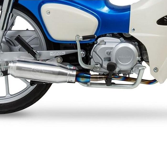 MORIWAKI ENGINEERING モリワキエンジニアリング フルエキゾーストマフラー SHORT MONSTER HG-Ti 22- SUPER CUB 110/CROSS CUB C110_4
