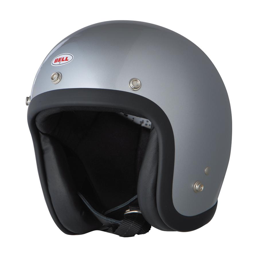 BELL 500-TXJ ジェットヘルメット　ガラスコーティング　シールド付き BELL（ベル） 500-TXJ Reprinted Edition ジェットヘルメット SILVER