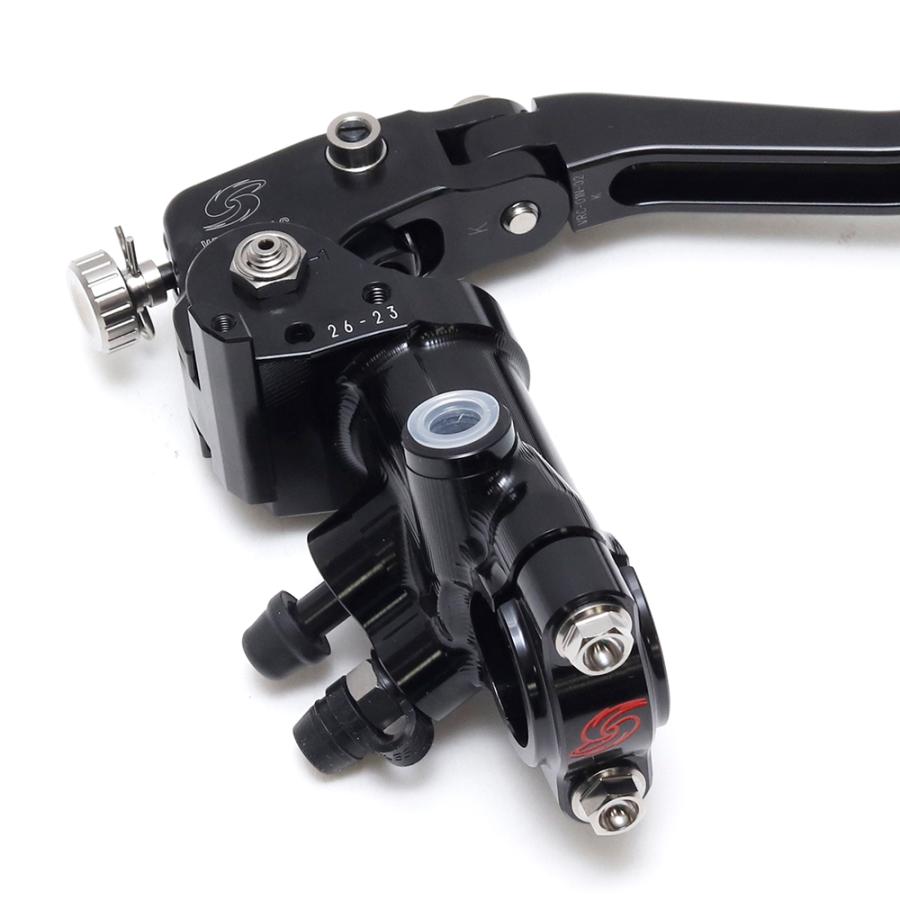GALE SPEED ゲイルスピード チタン仕様 Elaborate 左 ブレーキマスターシリンダー VRET φ14(レバーレシオ18-16mm) ミラーホルダークランプ_7