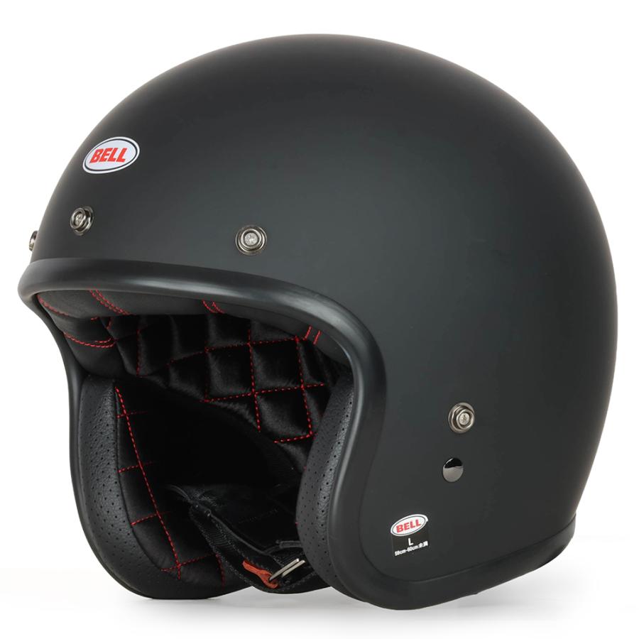 BELL ジェットヘルメット ブラックカスタム500 BELL（ベル） CUSTOM500 CRF ジェットヘルメット SOLID MATTE BLACK