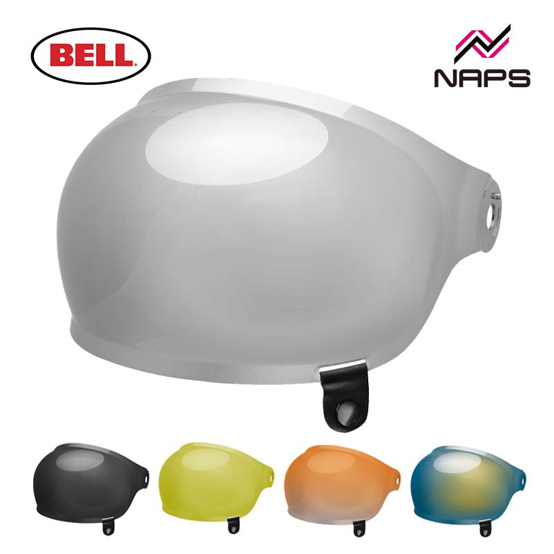 BELL BULLITT用 フラットシールド交換用シールドバブルシールド透明 BELL（ベル） BUBBLE SHIELD BULLITT用 バブルシールド : ナップス