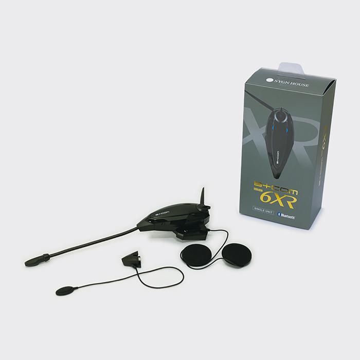 サインハウス ビーコム B+COM SB6XR シングルユニット　即決 SB6XR パール ホワイト 登場最新バージョン1.3 サインハウス B+COM