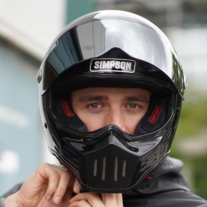 SIMPSON（シンプソン） ヘルメット M30 フルフェイス ブラック 6サイズ