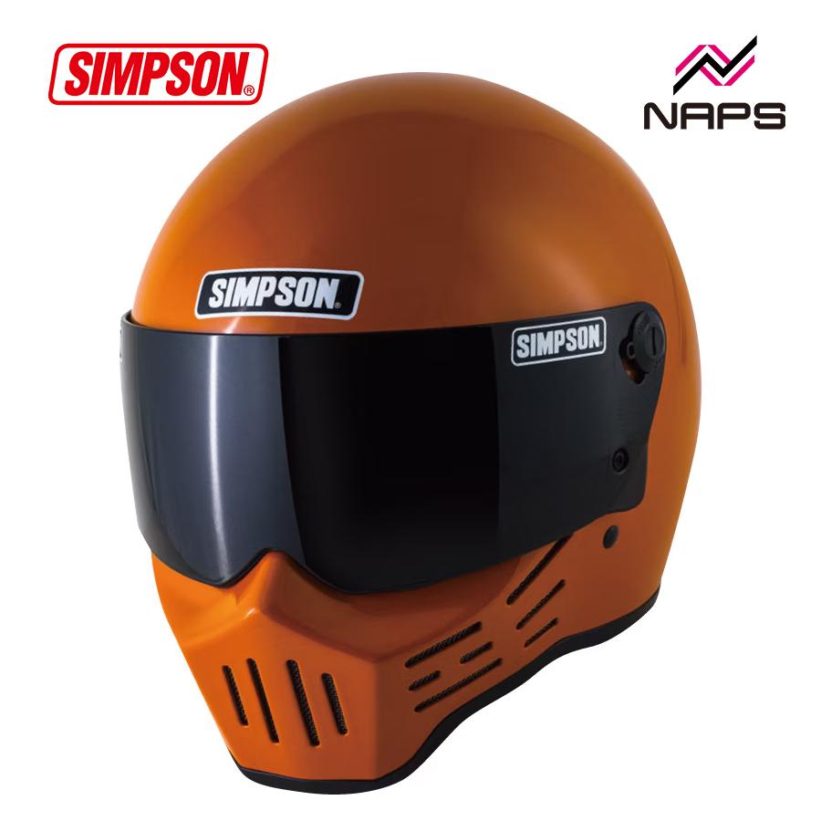A*A様 SIMPSON フルフェイスヘルメット M30 SIMPSON（シンプソン） ヘルメット M30 フルフェイス オレンジ 6サイズ