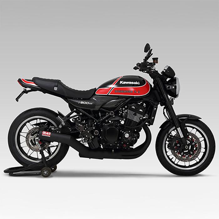 Z900RS ヨシムラ　機械曲ストレートサイクロン　マフラー ブラック ヨシムラ（YOSHIMURA） 手曲ストレートサイクロン Duplex Shooter 政府