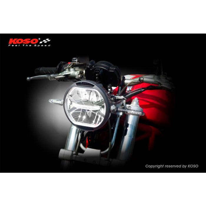 KOSO LEDヘッドライト【サンダーボルト2】車検対応 KN企画 KOSO LEDヘッドライト【サンダーボルト2】車検対応 : ナップス