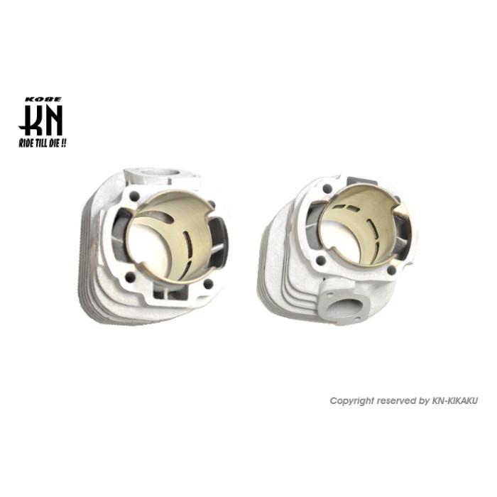 KN企画 AIRSAL アルミメッキボアアップキット ヘッド付  117cc【グランドアクシス/BWS100】