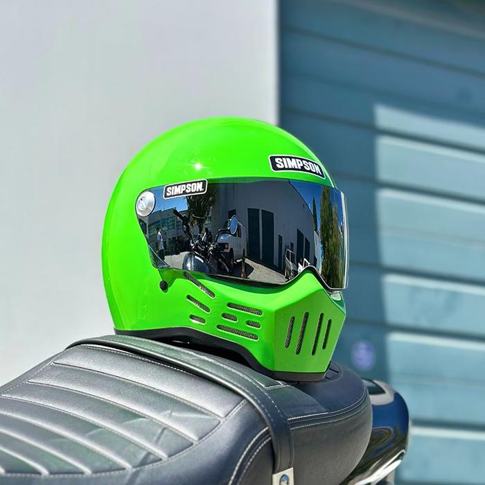 SIMPSON（シンプソン） ヘルメット M30 フルフェイス ライムグリーン 6