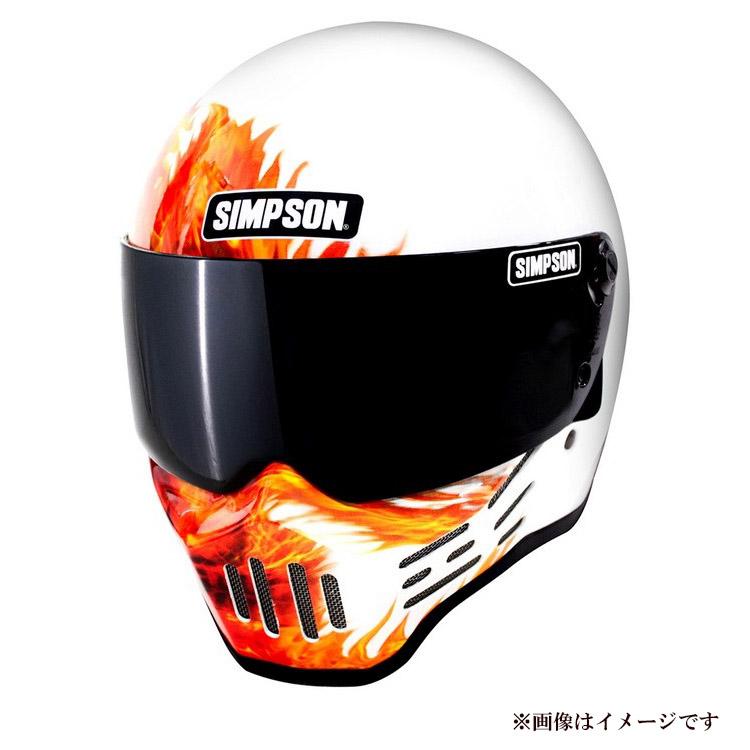 SIMPSON（シンプソン） ヘルメット M30 フルフェイス フレアホワイト 6