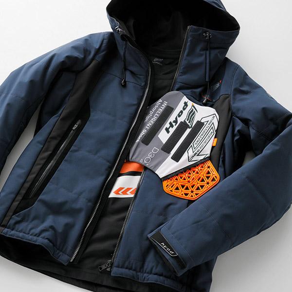 HYOD ST-X UCHIMIZU M D3O胸部他パッド一式付 HYOD ヒョウドウ HRZ941U D3O GHOST UCHIMIZU AIR CHEST PROTECTOR
