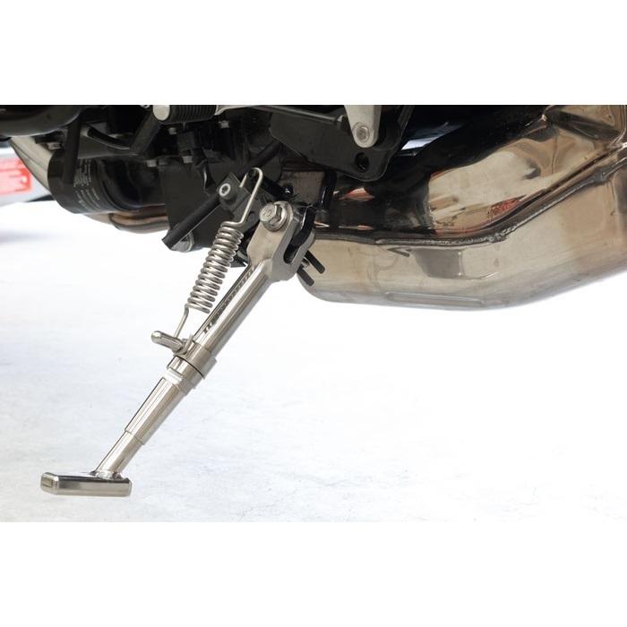 ＼ポイント10倍／ ARCHI アーキ ステンレスアジャスタブルサイドスタンド ブラックスコート Z900RS_2