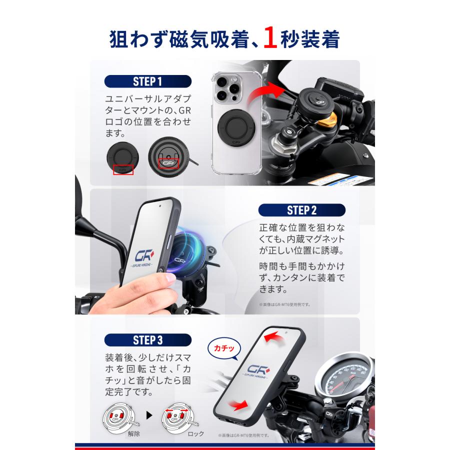 GR XPLORE ジーアールエクスプロア GR-MT7 Stem Mount ステムマウント_7