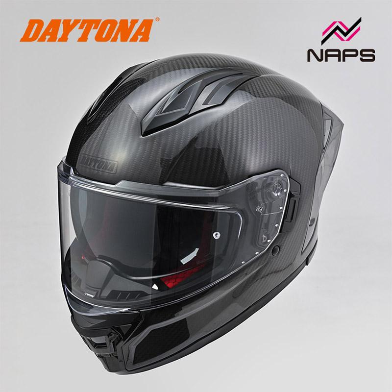 DAYTONA カーボン ヘルメット DN-011RC フラットブラック L DAYTONA（デイトナ） ヘルメット DN-011RC スポーツカーボングロス