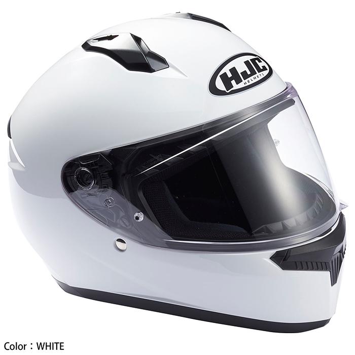 HJC ヘルメット バイク C10 ソリッド SEMI FLAT BLACK フルフェイス