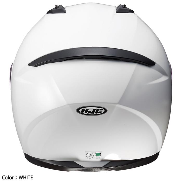 HJC ＼ポイント10倍／ HJC ヘルメット バイク C10 ソリッド WHITE フル