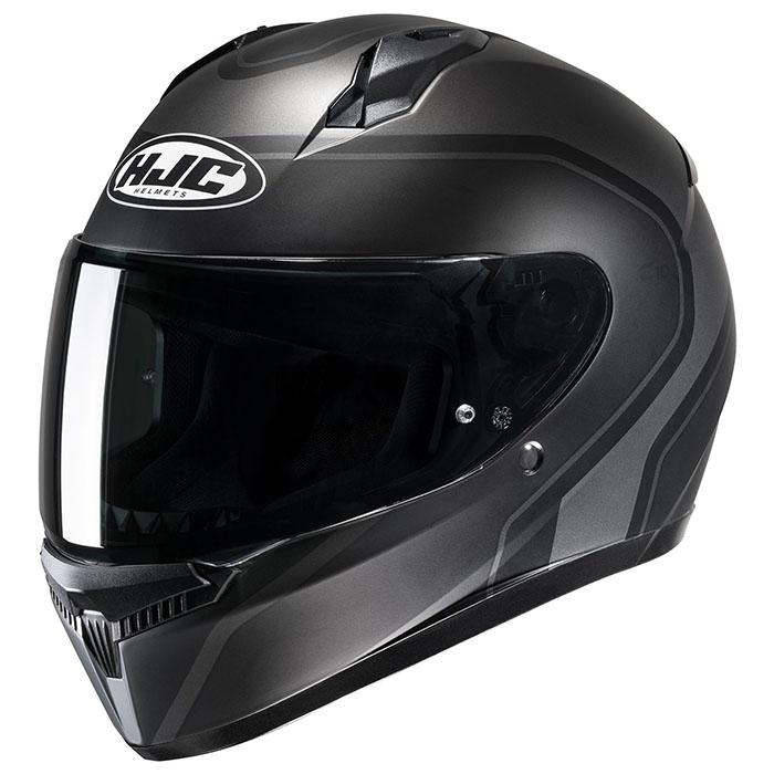 HJC C10エリー　フルフェイスヘルメット マットブラック HJC ヘルメット バイク C10 エリー BLACK (MC5SF) フルフェイス