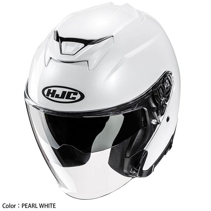 HJC i31 ホワイトジェットヘルメット HJC ヘルメット バイク i31 ソリッド PEARL WHITE ジェットヘルメット