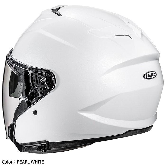HJC i31 ホワイトジェットヘルメット HJC ヘルメット バイク i31 ソリッド PEARL WHITE ジェットヘルメット