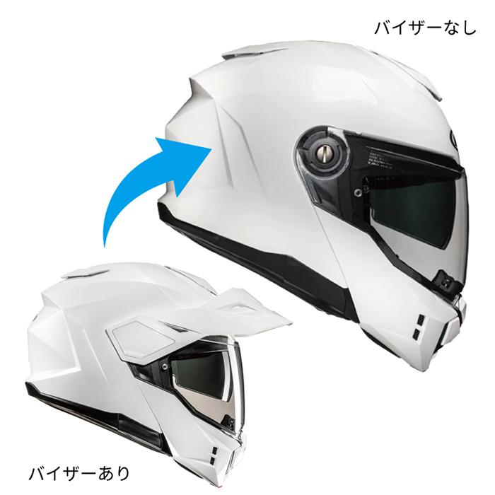 HJC ヘルメット バイク i80 ソリッド GRAY オフロードヘルメット