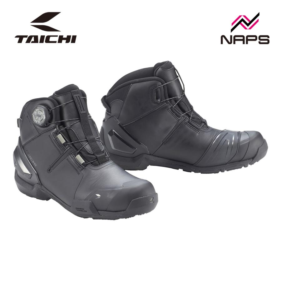 RS タイチ RSS016 DRYMASTER ストライカー シューズ BLACK ブラック ドライマスター 防水 透湿 BOA フィットシステム 2026年5月中旬〜8月上旬発売
