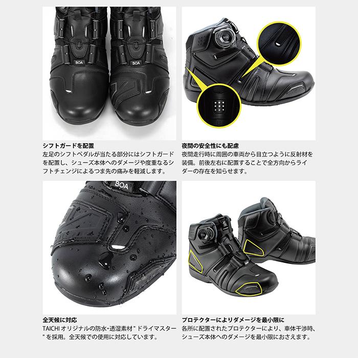 ＼ポイント10倍／ RSタイチ RSS006 DRYMASTER BOA ライディングシューズ URBAN CAMO アーバンカモ_14