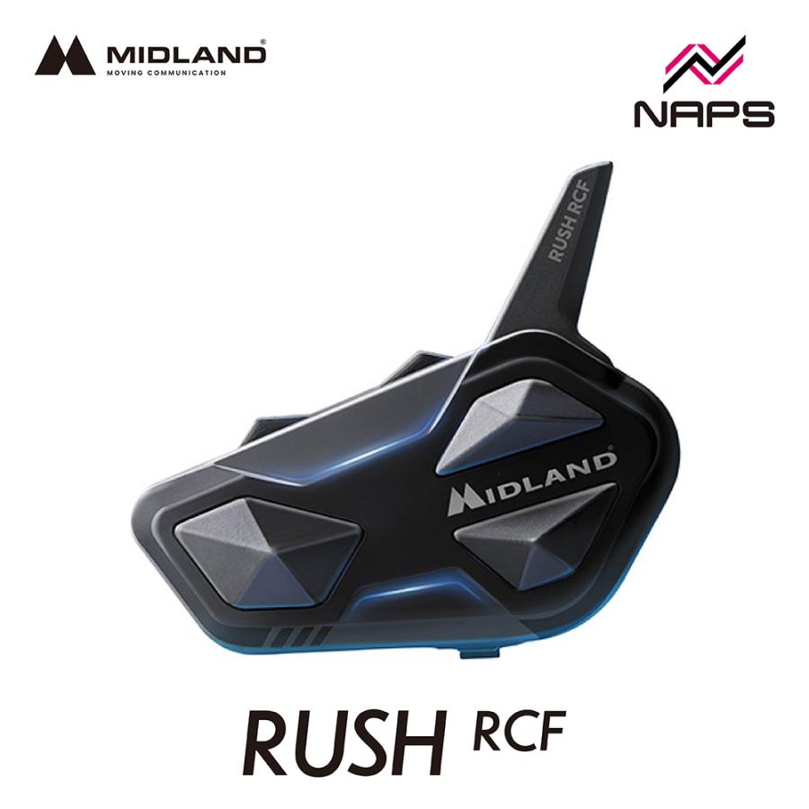MIDLAND RUSH RCF Bluetoothヘッドセット MIDLAND（ミッドランド） インカム RUSH RCF シングルパック C1527.10