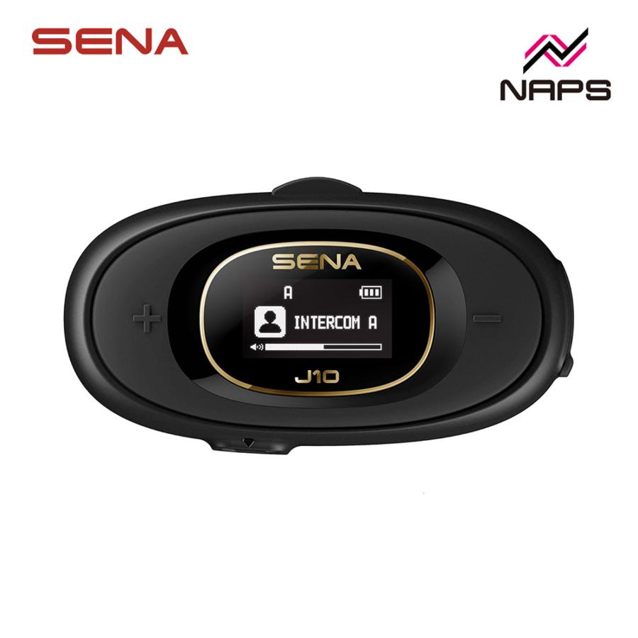 SENA（セナ） インカム J10 ブラック 日本専用 HD スピーカー付き 4