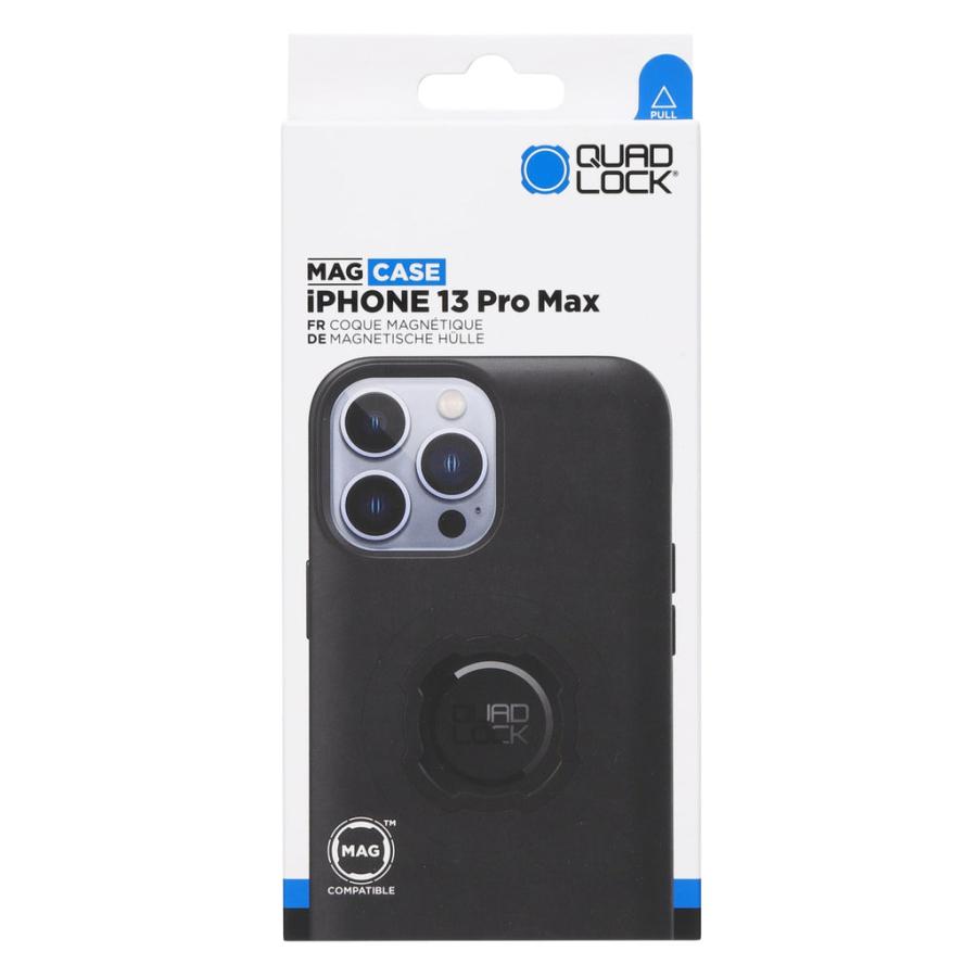 Quad Lock 自転車用マウントセット iPhone 13 Proケース付 QUAD LOCK（クアッドロック） スマホケース MAG対応 iPhone 13 Pro Max