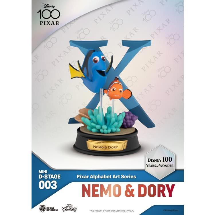 PIXAR ミニ・Dステージ #003 ディズニー100「アルファベット PIXAR ミニ・Dステージ #003 ディズニー100「アルファベット