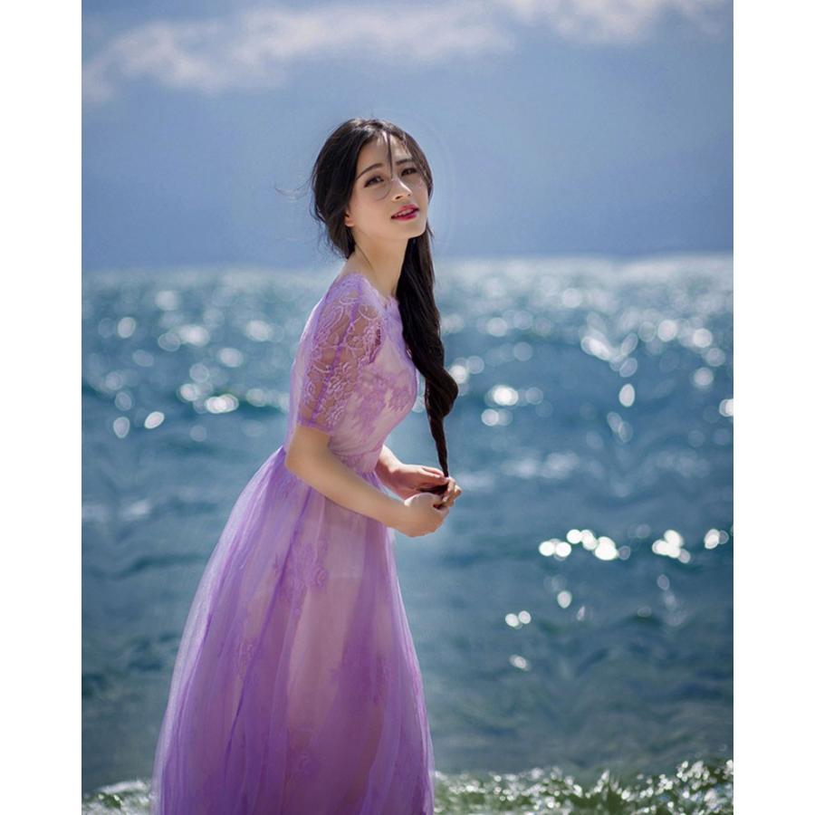 マキシワンピース リゾート レディース ハワイ ワンピース 白 ロング ビーチワンピ Aライン 半袖 無地 海 旅行 ボヘミア 体型カバー お呼ばれ パーティードレス Rop180 Mm Shop 通販 Yahoo ショッピング