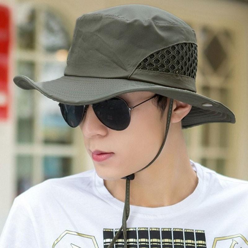 サファリハット メンズ 夏 帽子 バケットハット Uvカット メンズハット シンプル 無地 テンガロンハット アウトドア つば広 折りたたみ Cap 旅行 登山 釣り Shat001 Mm Shop 通販 Yahoo ショッピング
