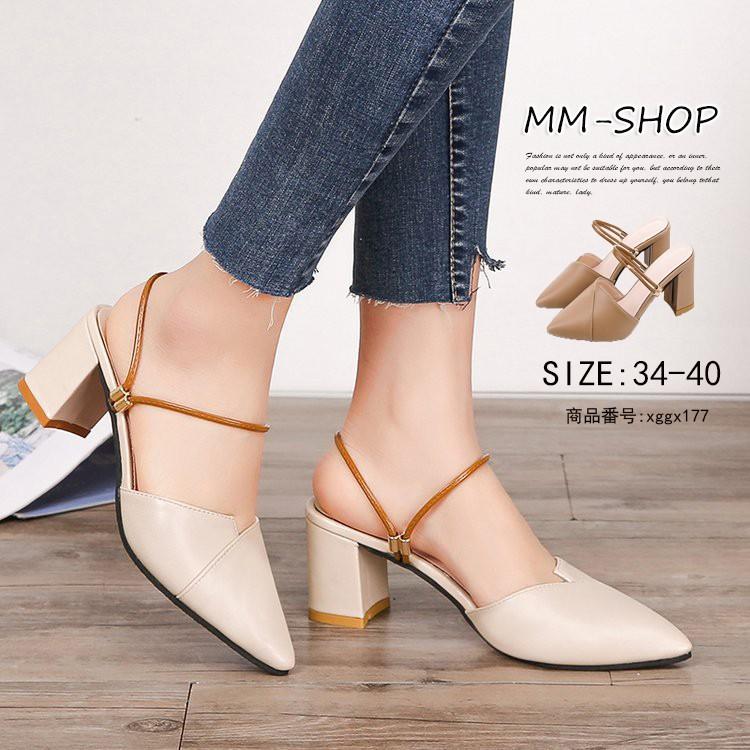 ヒールサンダル サンダル レディース 婦人 靴 シューズ 夏 ミュール 太ヒール ビーチサンダル ミュールサンダル 歩きやすい 痛くない 女性 代 Xggx176 Mm Shop 通販 Yahoo ショッピング