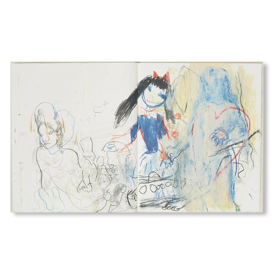 SKETCHBOOK IV (FREQUENCIES (DOUBLE TAKE)) by Rita Ackermann : 奈良