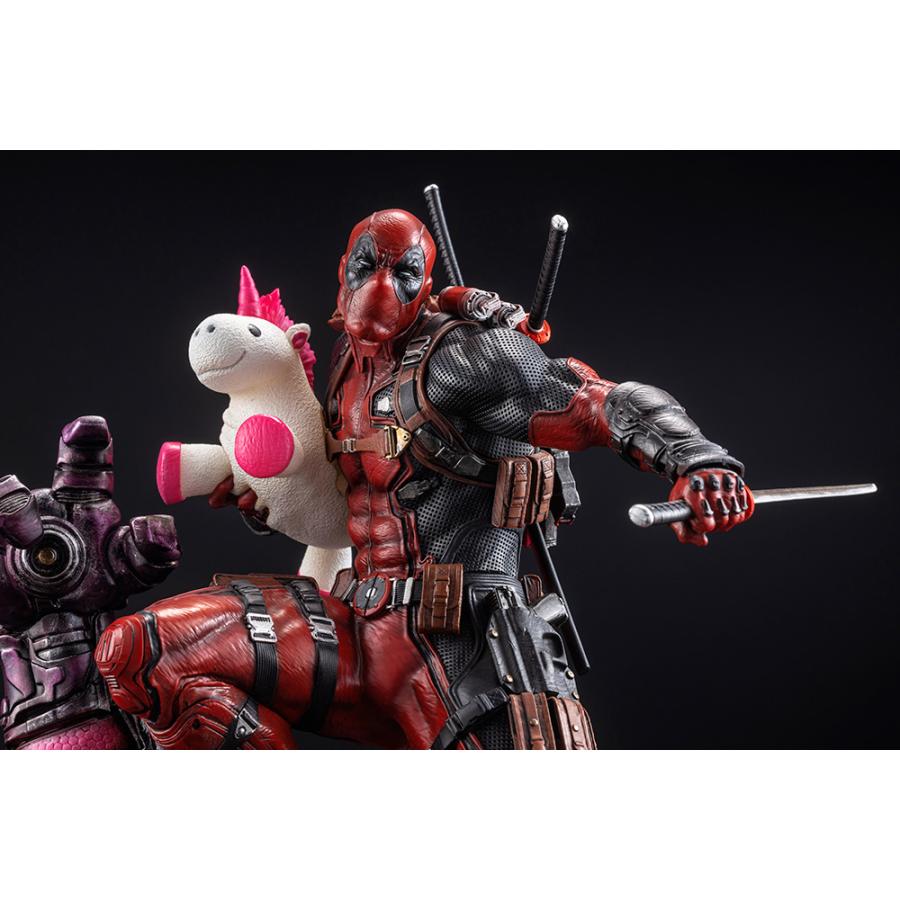 デッドプール FINE ART STATUE シグネチャーシリーズ Feat