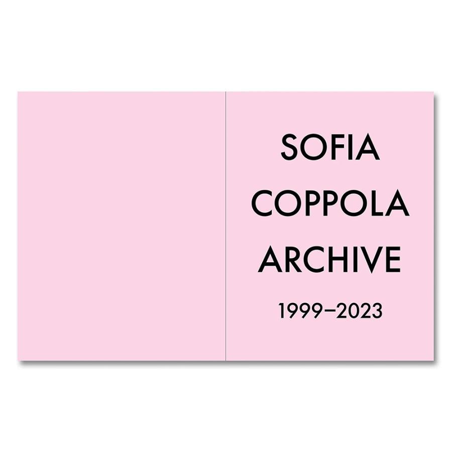 ARCHIVE by Sofia Coppola ソフィア・コッポラ 作品集｜nara-tsutayabooks｜02