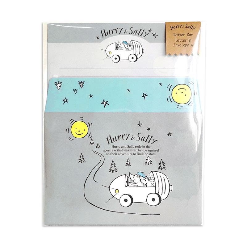 Hurry & Sally ハリー＆サリー レターセット naminami : 奈良 蔦屋書店