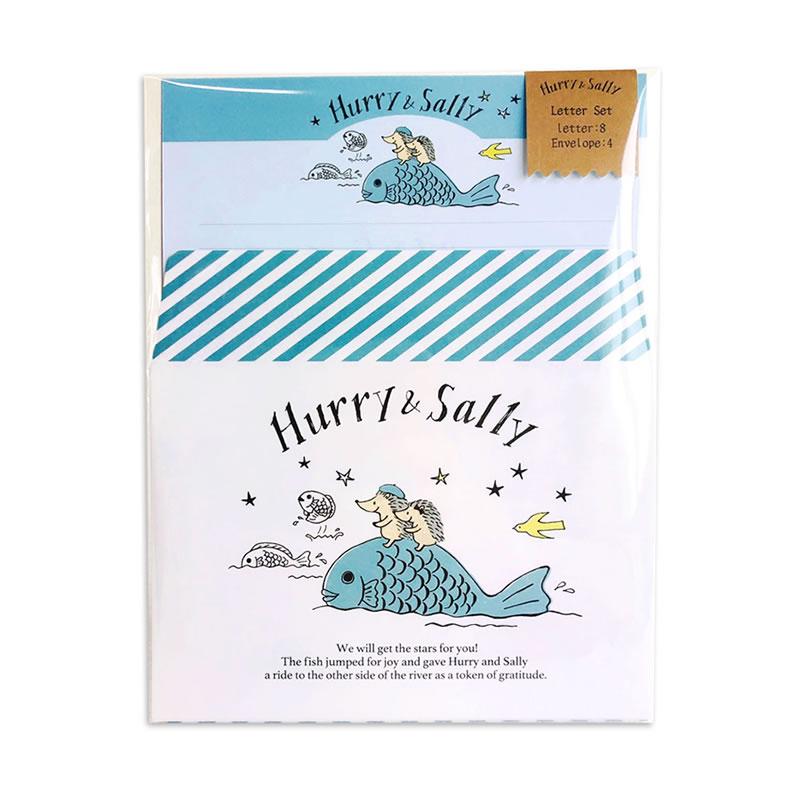 Hurry & Sally ハリー＆サリー レターセット naminami : 奈良 蔦屋書店
