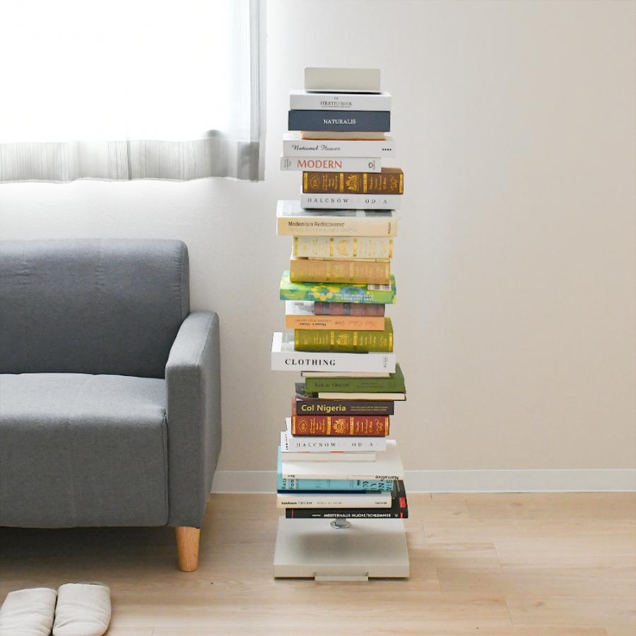 ブックタワーTsum_dock 隠しキャスター付き ハイタイプ /8段 Tsum_dock ブックタワー 隠しキャスター付き ハイタイプ /8段