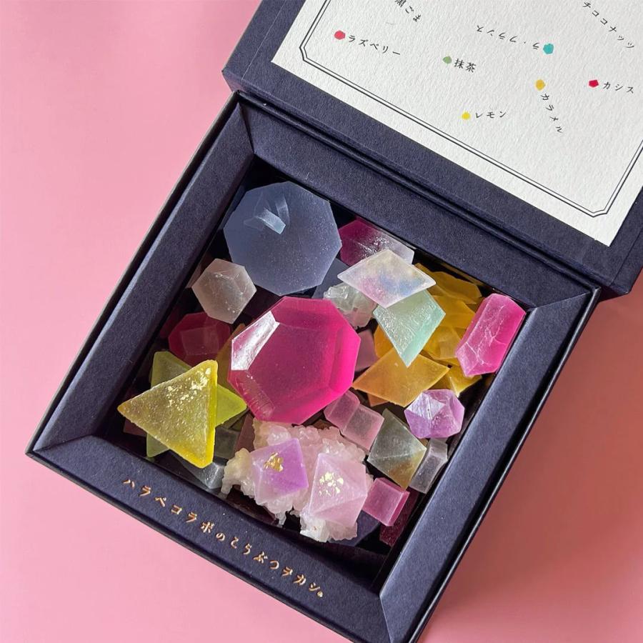 ハラペコラボ こうぶつのカケラ 琥珀糖 和菓子 おしゃれ きれい
