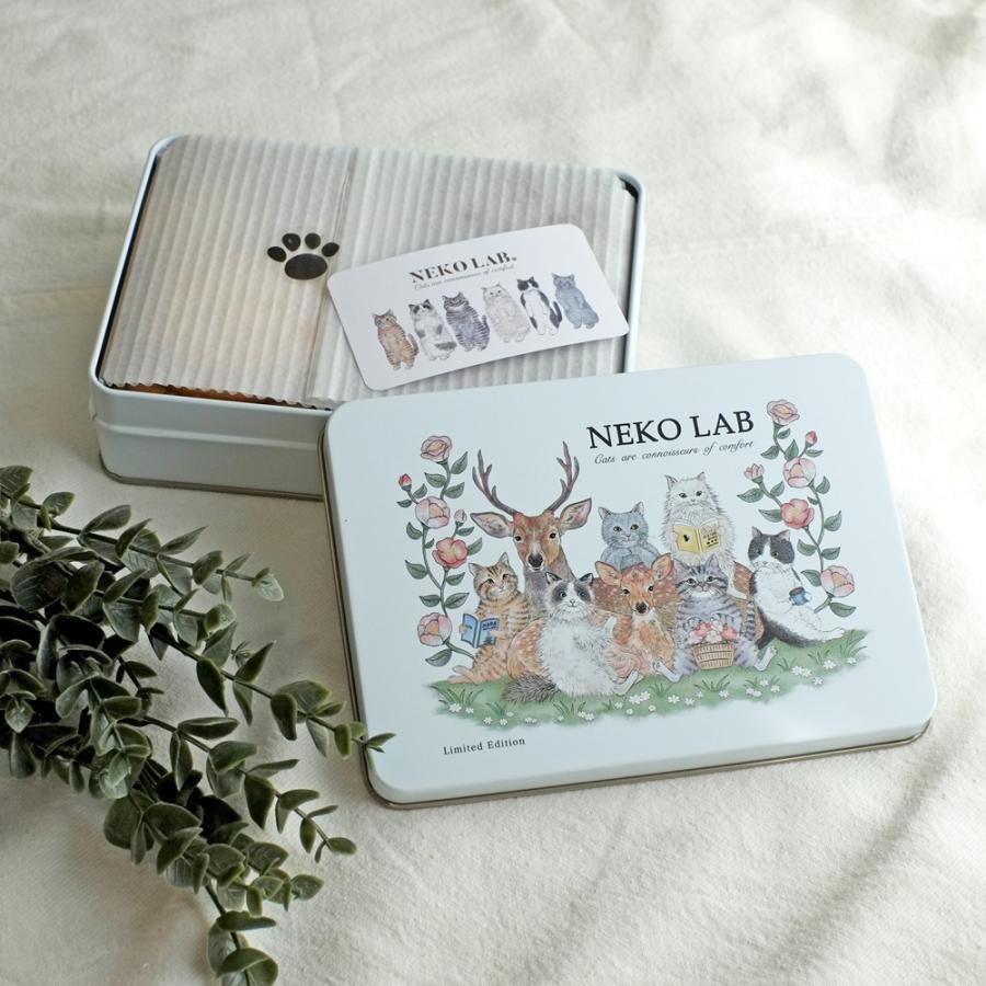 奈良 蔦屋書店×NEKOLAB コラボクッキー缶 deer&cats |  | 01